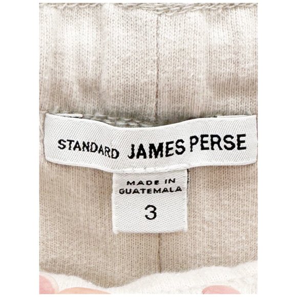 JAMES PERSE Linen Utility Pull-On Pant in Stone Beige Size 3/Large - Picture 5 of 7